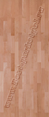 Бук Пропареный (доска трехполосная)   ― Ламинат, паркетная доска, межкомнатные двери