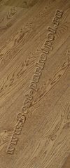 ДУБ  CLASSIC  BRUSHED  PLANK 185 Cognac Brown масло (доска однополосная)    