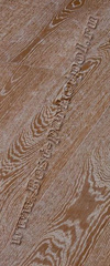 ДУБ  CLASSIC  BRUSHED  PLANK 185 BrownWhite  масло  (доска однополосная)    